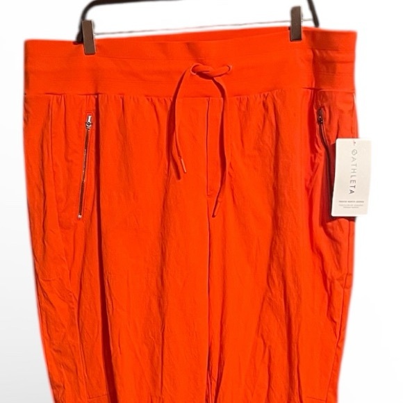 Athleta NWT Trekkie North Jogger Pant Orange Size 20 - Picture 4 of 10